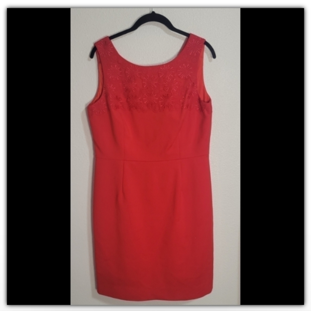 Tahari Authur S Levine embroidered design size 10P